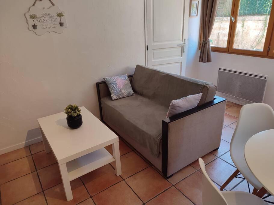 Appartement En Rez De Jardin Et Terrasse Ds Villa Йер Экстерьер фото